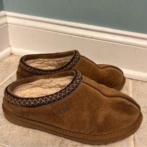 UGG Brown Suede Slippers